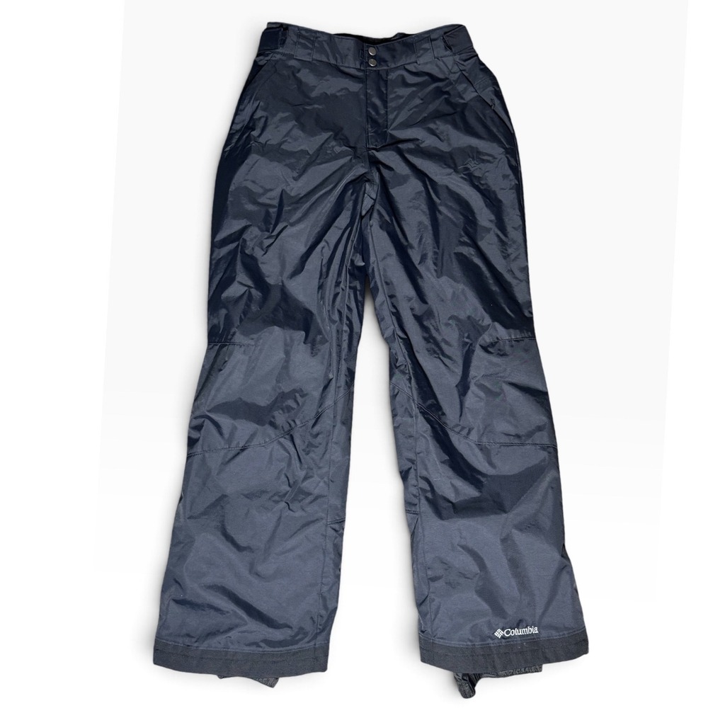 Columbia Mens Arctic Trip Ski Snow Pants Black Omni-Tech XM8185 Medium NWOT